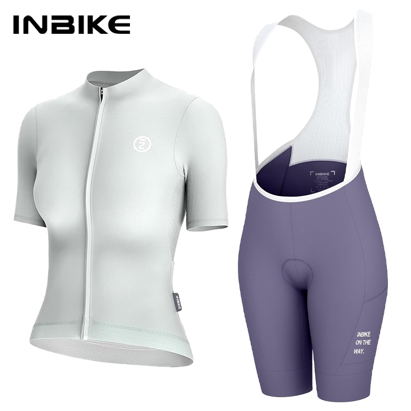 Cycling Bib Shorts - INBIKE kadın bisiklet forması seti yol