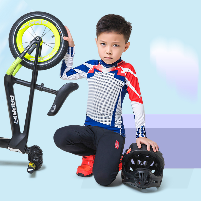 Cycling Protective Gear Kids - 2021 bisiklet Jersey seti çocuklar için