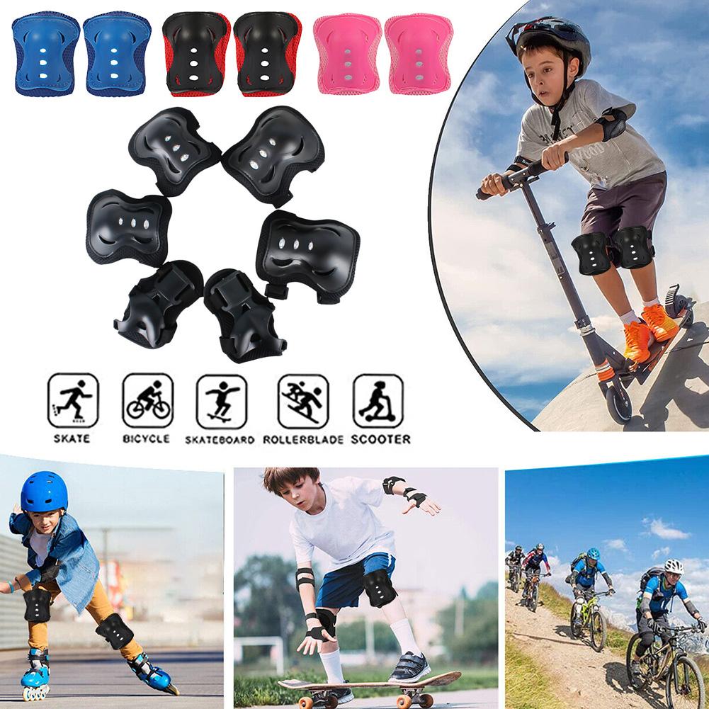 Cycling Safety Gear For Kids - 6 adet çocuklar koruyucu donanım seti