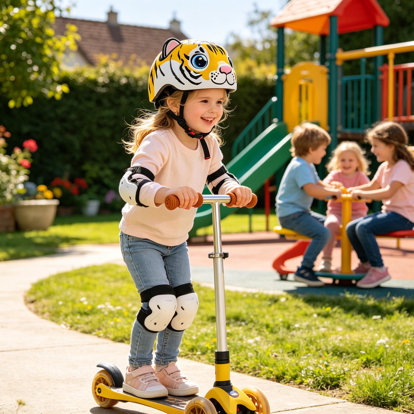 Çocuklar için kaplan desenli a - Cycling Safety Gear For Kids incelemesi ve fiyatı