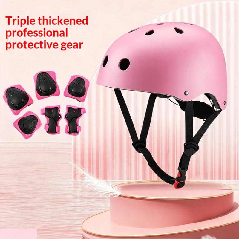 7/6 Parça Çocuk Güvenlik Kaskı - Cycling Safety Gear For Kids incelemesi ve fiyatı