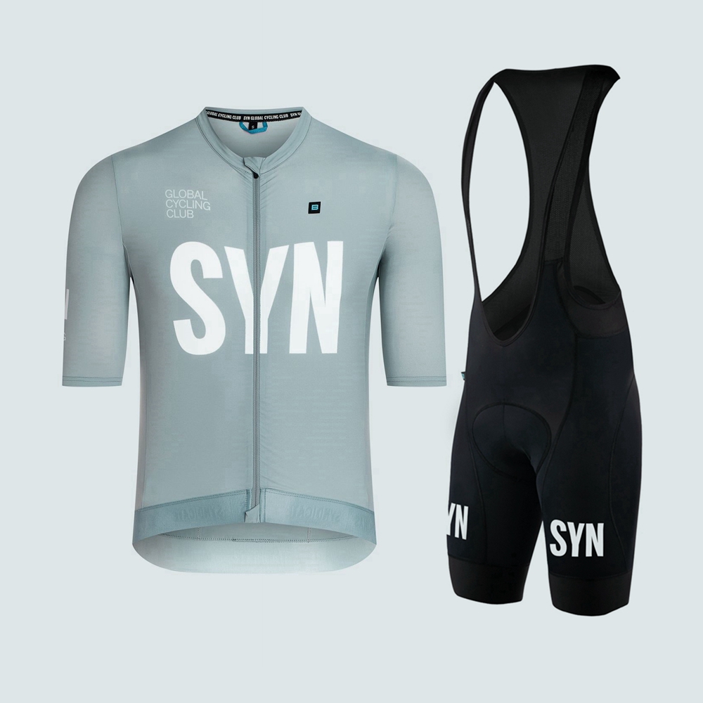 Gümüş grisi kısa kollu bisikle - Cycling Bib Shorts incelemesi ve fiyatı
